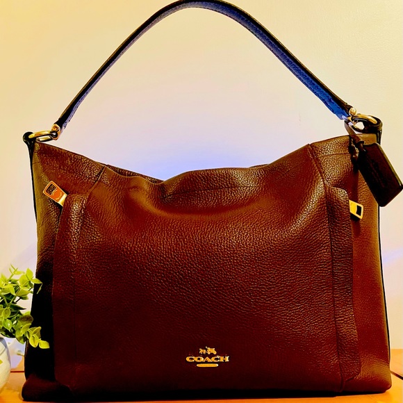Coach Handbags - Coach "Scout Hobo" Oxblood Leather Hobo/Shoulder Bag/Crossbody - 34312